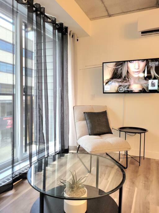 Condo Chic, Centre-Ville Piscine, Terrasse, Gym Québec Zewnętrze zdjęcie